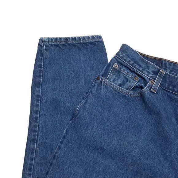 VINTAGE Levi's 550 Relaxed Tapered High Rise Jeans - Picture 5 of 12